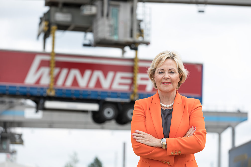Gudrun Winner-Athens - Mitglied der Logistics Hall of Fame 2020